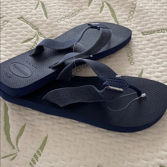Men’s navy blue/indigo Havaianas flip flop sandal - Picture 5 of 5